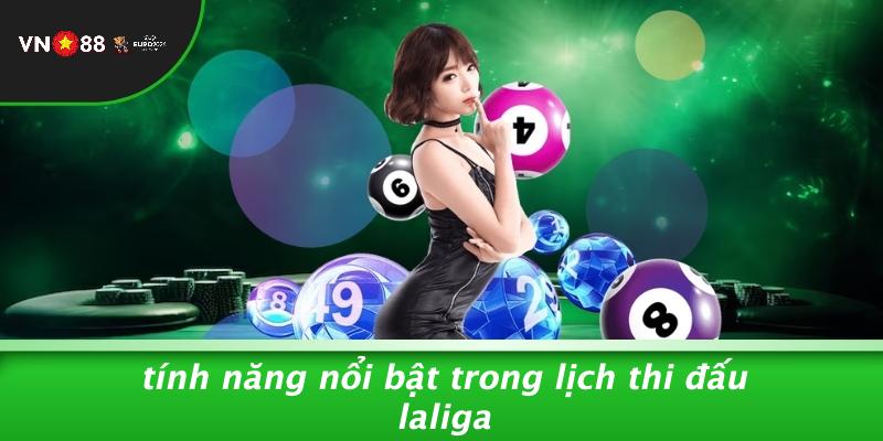 Tính Năng Nổi Bật Trong Lịch Thi Đấu Laliga