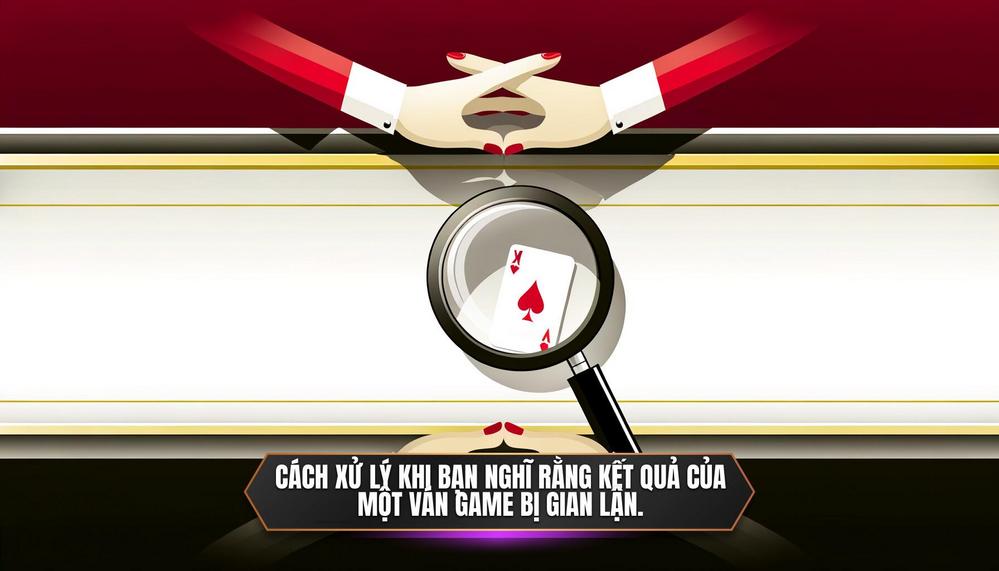 Cách xử lý khi bạn nghĩ rằng kết quả của một ván game bị gian lận.